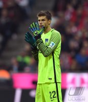 Fussball 1. Bundesliga Saison 2016/2017: FC Bayern Muenchen - Hertha BSC Berlin