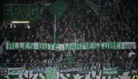 Fussball 1. Bundesliga :  Fankurve von Greuther Fuerth