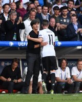 Fussball Europameisterschaft Achtelfinale 2016: Deutschland - Slowakei