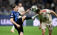 FUSSBALL CHAMPIONS LEAGUE SAISON 24/25
Viertelfinal Rueckspiel, Inter Mailand - FC Bayern Muenchen
