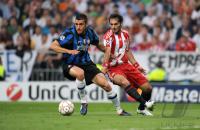 Fussball Champions League Finale: Hamit Altintop (re, FCB) gegen Lucio  (li, Inter)