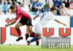 Fussball 1. Bundesliga: Bochum - Leverkusen, Zweikampf