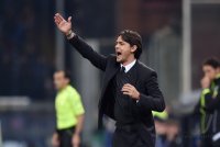 Fussball International Serie A 14/15: Trainer Filippo Inzaghi (AC Mailand)