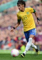 FUSSBALL Olympia 2012 Maenner: NEYMAR (Brasilien)