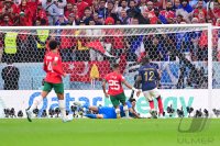 FUSSBALL WM 2022 Halbfinale Frankreich - Marokko