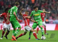 Fussball 1. Bundesliga Saison 16/17: FC Bayern Muenchen - Borussia Moenchengladbach