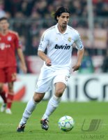 FUSSBALL INTERNATIONAL  CHL HALBFFINALE 11/12: Sami Khedira (Real Madrid)