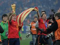 FUSSBALL WM 2010  FINALE:  Holland - Spanien