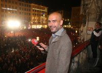 Fussball 1. Bundesliga  Deutscher Meister 14/15 FC Bayern Muenchen