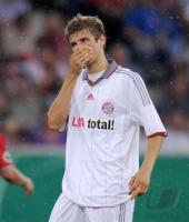 Fussball DFB Pokal 1. Runde  09/10  Spvgg Neckarelz - FC Bayern Muenchen