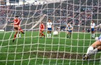 Fussball Bundesliga Saison 1987/1988: FC Bayern Muenchen - FC Schalke 04