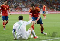 Fussball International Europameisterschaft 2012, Halbfinale: Portugal - Spanien