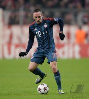Fussball CHL  Saison 2013/2014: Franck Ribery (FC Bayern Muenchen)