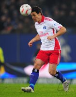 Fussball: 1. Bundesliga Saison 2010/2011: Hamburger SV, KACAR am Ball