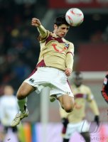 Fussball: 1. Bundesliga Saison 2010/2011: Hannover, STINDL am Ball