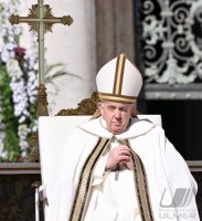 Vatikan, Rom Ostermesse 2023 Papst Franziskus I.