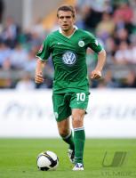 FUSSBALL 1. BUNDESLIGA, Wolfsburg: MISIMOVIC Einzelaktion