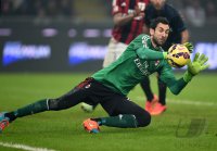 Fussball International Serie A 14/15: Torwart Diego Lopez (AC Mailand)