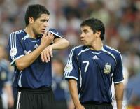 Fussball WM 2006: Argentinien - Serbien/Montenegro