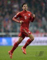 FUSSBALL INTERNATIONAL CHL VIERTELFINALE 12/13: Mario Gomez (FC Bayern Muenchen)