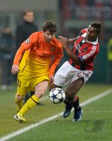 FUSSBALL INTERNATIONAL CHL ACHTELFINALE 12/13: AC Mailand - FC Barcelona