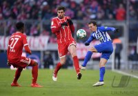 Fussball  1.Bundesliga   Saison 17/18: FC Bayern Muenchen -  Hertha BSC Berlin