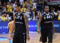 Basketball 1. Bundesliga 15/16 Hauptrunde: Walter Tigers Tuebingen - MHP Riesen Ludwigsburg