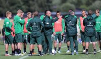 Fussball 1. Bundesliga: Training Werder Bremen