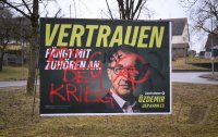 Buendnis 90 / Die Gruenen Wahlkampf Landtagswahl Baden - Wuerttemberg