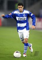 Fussball 1. Bundesliga: Duisburg, CACERES Einzelaktion