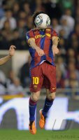 FUSSBALL International  COPA DEL REY  10/11: Lionel Messi (Barca)