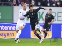 Fussball 1. Bundesliga Saison 21/22: FC Augsburg - FC Bayern Muenchen