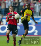 Fussball 1. Bundesliga Spielszene Leverkusen - BVB