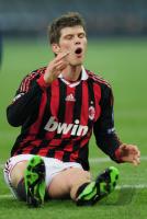 FUSSBALL  International CHL 09/10 : Klaas Jan Huntelaar (AC Mailand)