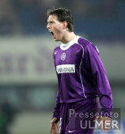 Fussball UEFA Cup Austria-Br&uuml;gge; Vachousek feuert sein Team an