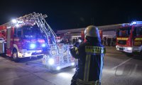 Begruessung der neuen Drehleiter der Freiwilligen Feuerwehr Horb