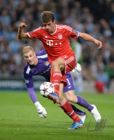 Fussball CHL  Saison 2013/2014:  Manchester City - FC Bayern Muenchen