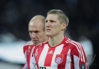Fussball CHL  Saison 2010/2011: Bastian Schweinsteiger (FC Bayern Muenchen)