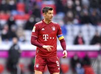 Fussball 1. Bundesliga Saison 21/22: FC Bayern Muenchen - Bayer 04 Leverkusen