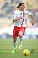 FUSSBALL SERIE A:  Zlatan Ibrahimovic (AC Mailand)