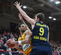 Basketball 1. Bundesliga 16/17 Hauptrunde: Walter Tigers Tuebingen - Alba Berlin