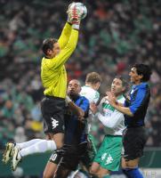 FUSSBALL CHAMPIONS LEAGUE:  Werder Bremen - Inter Mailand