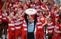 Fussball 1. Bundesliga  2007/2008  Meister FC Bayern Muenchen