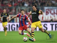Fussball 1. Bundesliga Saison 14/15: FC Bayern Muenchen - Borussia Dortmund