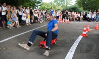 AMW Bobby Car Race , Auftakt zum 3. Mey Generalbau Triathlon Tuebingen 2017