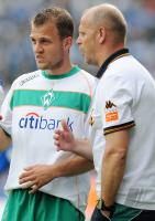 FUSSBALL 1. BUNDESLIGA, Werder Bremen: JENSEN und SCHAAF