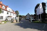 Fussball International EM 2012 : Quartier von Deutschland in Danzig