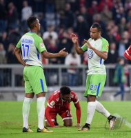 Fussball 1. Bundesliga Saison 17/18: FC Bayern Muenchen - VfL Wolfsburg