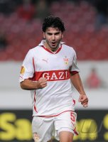 FUSSBALL  UEFA Europa League  10/11:  JUBEL Serdar Tasci (VfB Stuttgart)