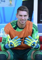 FUSSBALL WM 2014, VIERTELFINALE: Torwart Ron-Robert Zieler